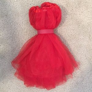 Red tutus